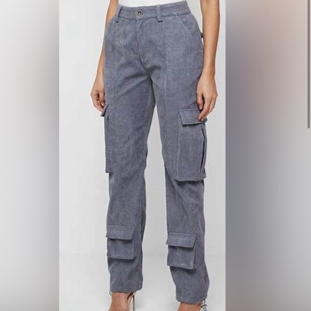 Maniere De Voir Corduroy Cargo Pant